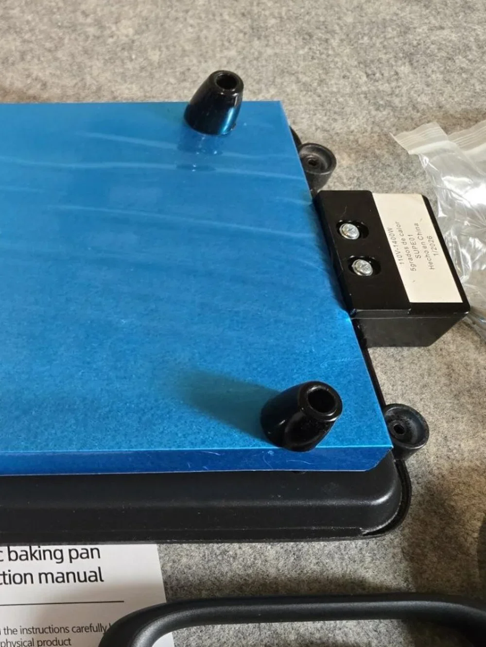 Probable Electric Tabletop Griddle 5 Heat Settings 110V-1400W.